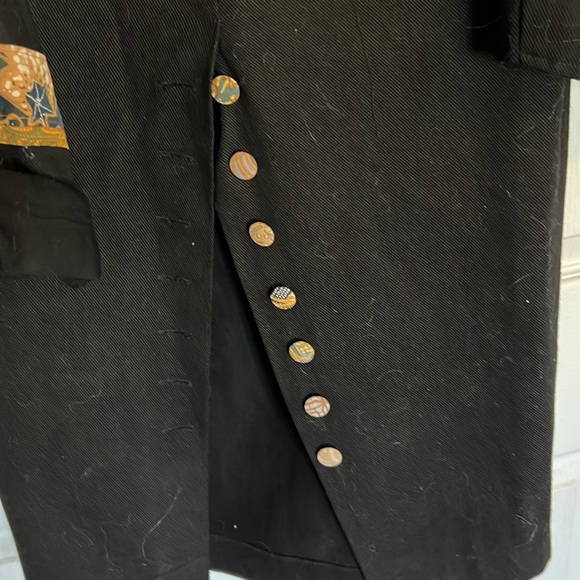 Native Designs 3 pc skirt vest jacket with Indonesian design and detail cotton M - Picture 5 of 16